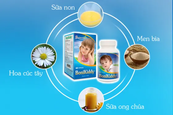 BoniKiddy + - Biện pháp toàn diện giúp tăng sức đề kháng cho bé