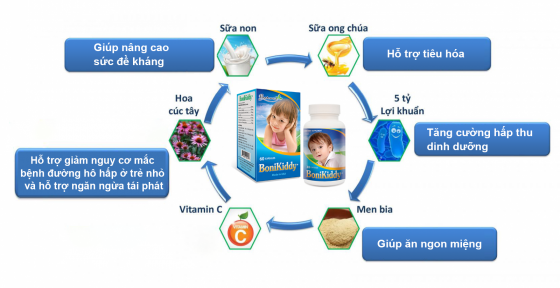 Công thức toàn diện của BoniKiddy +