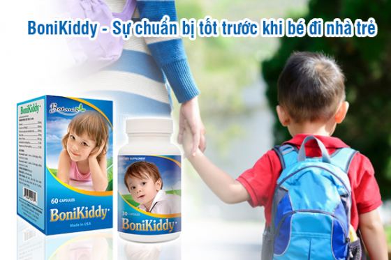 BoniKiddy + - Sự chuẩn bị tốt trước khi bé đi nhà trẻ