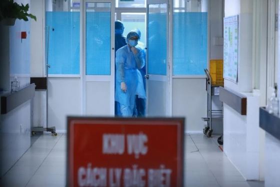 Khu điều trị cách ly bệnh nhân Covid-19 tại Bệnh viện Đa khoa Đà Nẵng hồi tháng