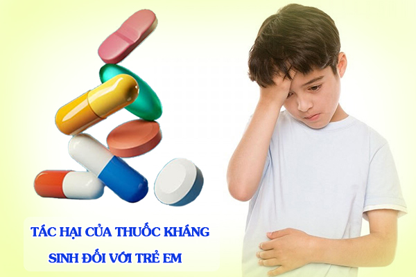 Những tác hại của thuốc kháng sinh đối với trẻ em là gì?