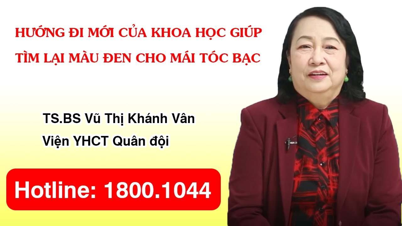 VTV2: Công nghệ enzyme - Hướng đi mới của khoa học giúp tìm lại màu đen cho mái tóc bạc